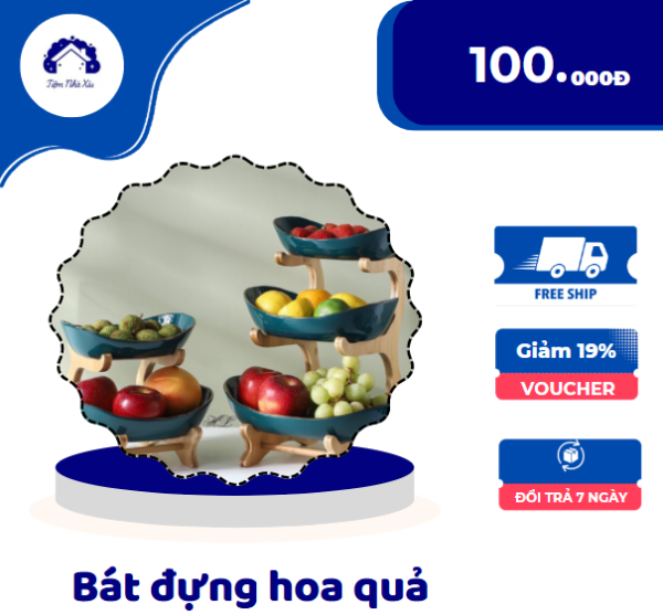 Bát đựng hoa quả
