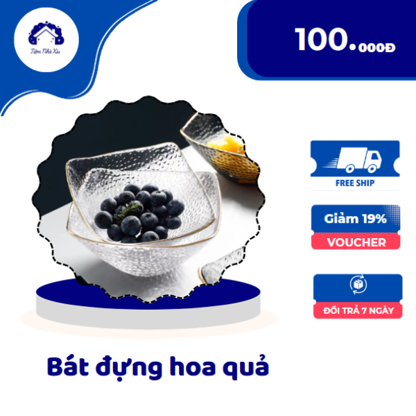 Bát đựng hoa quả